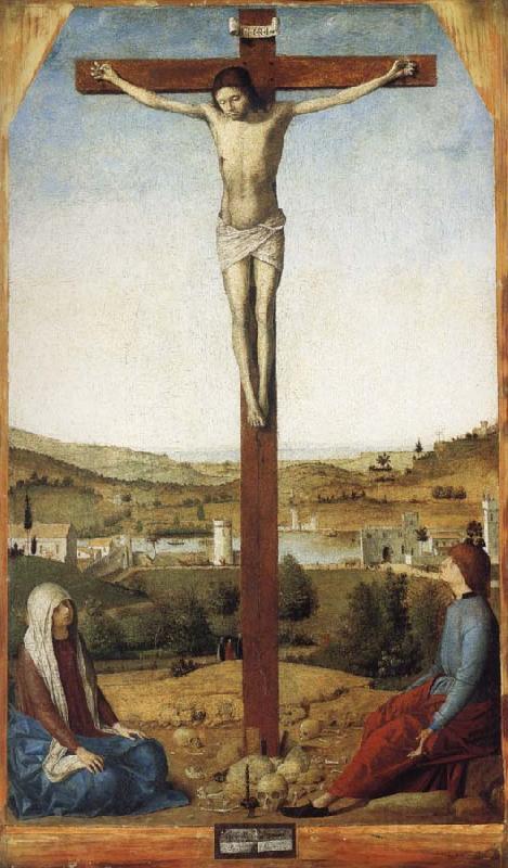 Antonello da Messina Christ Crucified